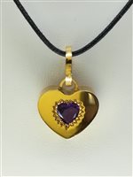 Pendente Rebecca Donna Mon Amour in Bronzo Ametista BMASSA34 - BMASSA34